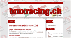 Desktop Screenshot of bmxracing.ch
